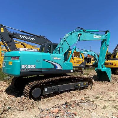 China SK200 Kobelco Excavator Used Japan Original Road Digging Machine 20 Ton for sale