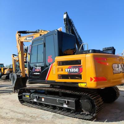 China High Precision Used Sany135C Excavator with Fast Operating Response for Improved Work Efficiency for sale