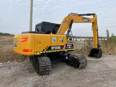 China Environmental Protection Used Sany135Cpro Excavator with Low-Emission Engine and Energy-Saving Technologies for sale