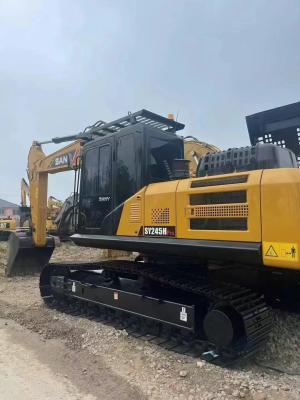 China Maak het werk efficiënt met Sany245Hpro Excavator's geavanceerde kracht systeem en technologie Te koop