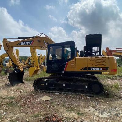 Chine Excavateur Sany205C utilisé stable et durable avec des capacités de contrôle et de réponse précises à vendre