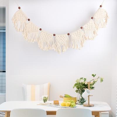 China Wholesale Casual Tassel Braid NS Banner Small Living Room Bedroom Wall Tapestry DIY Package Nordic Bohemian Material Tapestry for sale