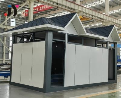 China JY61 Quick Build Prefab 3 Bed Room Villa House Light Steel Frame House for Steel Workshop for sale