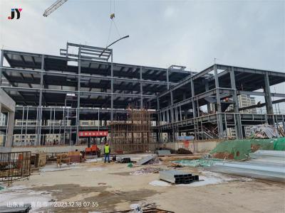 China Meerdere verdiepingen hoge stalen structuur Hotel kantoor school bibliotheek commercieel schoolgebouw Te koop