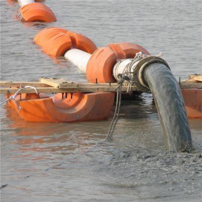 China 1200 mm Länge Gelb Rotomolding Floating Pontoon Pipe Floater Boje mit PE-Material zu verkaufen