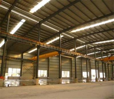 China Q235 Carbon Structural Steel Wind-Resistant Warehouse 50m2 Large-Span Steel Structure for sale