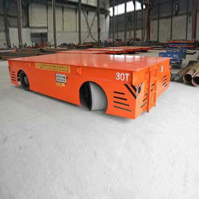 China 2-ton rail electrical transfer cart with wheels for sale