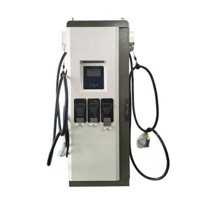 China 30KW DC EV Charger with CCS2 CHAdeMO A60K500CJ Connector EV DC Charging Stations for sale