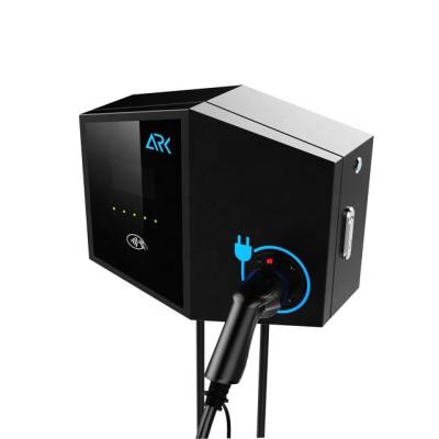 China Ark Type-2 Connector Output AC EV Charging Point With 22kW 32A Outlet And OCPP AKEV22 for sale