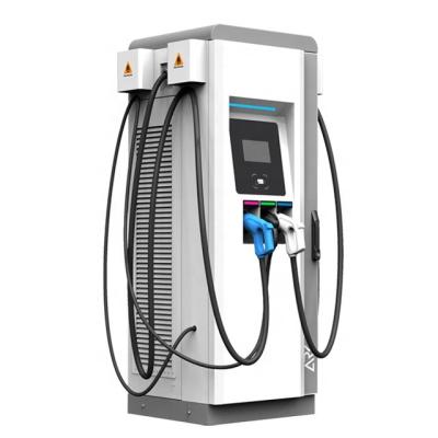 China Dual-standard eFlex Modular Design 60kW EV DC Smart Fast Charger with RFID 150-750V 0-200A DC Output and OCPP EF160CJ060 for sale