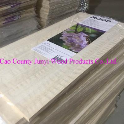 China Furniture FSC S4S certificate bleached paulownia for sale