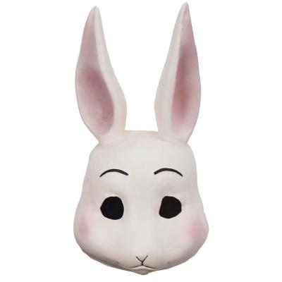 China Gracie Wolf Haru Rabbit Full Face Latex Peripheral Mask Animal Cosplay Mask Eco-friendly Rhapsody Animal Animation Halloween Mask for sale