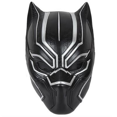 China Halloween Styles Avengers Marvel Black Panther Vibranium Power FX Mask Halloween Cosplay Party Latex Masks Costume Adult Props for sale