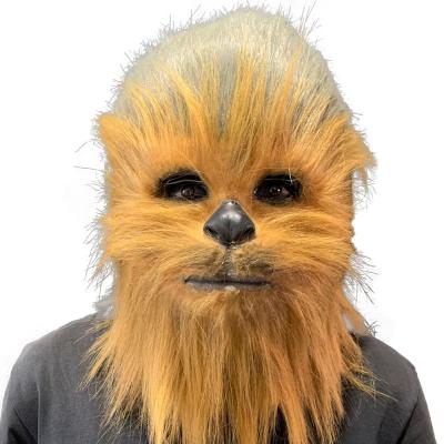 China Game Peripheral Latex StarWars Mandalorian Mask Chewbacca Mask Party Masquerade Halloween Cosplay Main Masks for sale