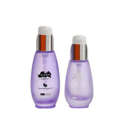 China 30ml 50ml Attar Lotion Cosmetic Eco Friendly Cosmetic Packaging Bottle Empty Glass Bottle With Pump for sale