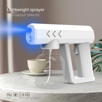 China DisinfectionSprayerHandheld Portable USB Radio 1500mAh Rechargeable Durable Portable Home Disinfect Nano Sprayer Gun for sale