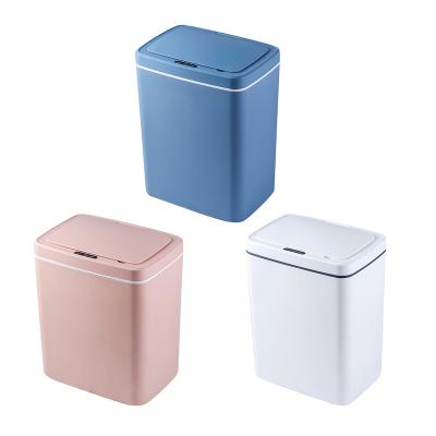 China 14/16L Touchless Motion Sensor Smart Automatic Smart Garbage Waste Bin Kitchen Trash Bin for sale