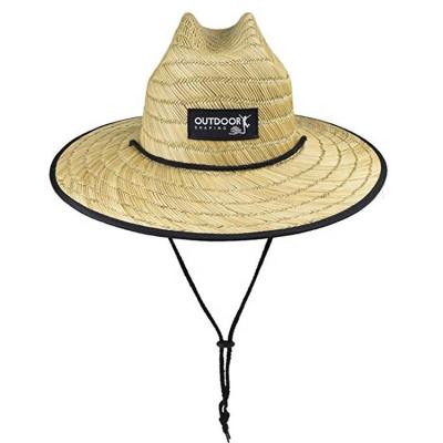 China Wholesale Custom High Quality Cheap Adjustable Summer Straw Hat Lifeguard Striped Striped for sale