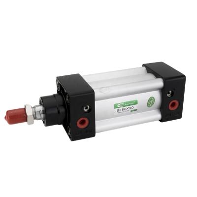 China Industry SI Serie ISO 6431 Standard Acting Adjustable Stroke Mickey Mouse Tube Double Type Pneumatic Cylinder for sale