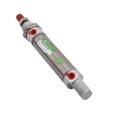 China Base Type Stainless Steel Industry MI Series Barrel Mini Pneumatic Air Cylinder for sale