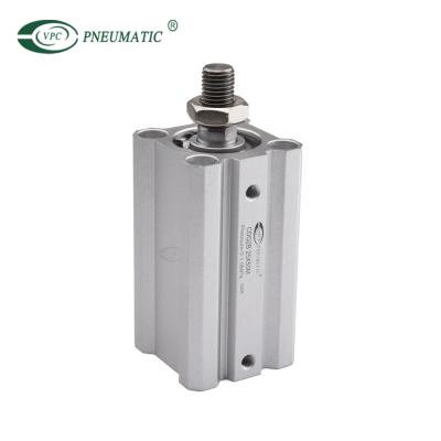 China CQ2 Series NPT Series Acting Double Thread Single Rod Small Air Industry Part Pneumatic SMC Type Cylinder for sale