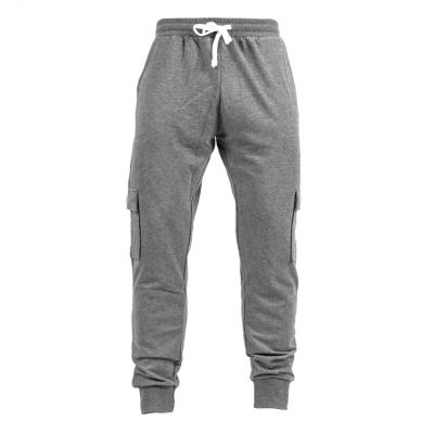 China OEM Custom Cotton Fabric Anti-pilling Fitness Running Pants Sporty GYM Breathable Joggers For Men for sale