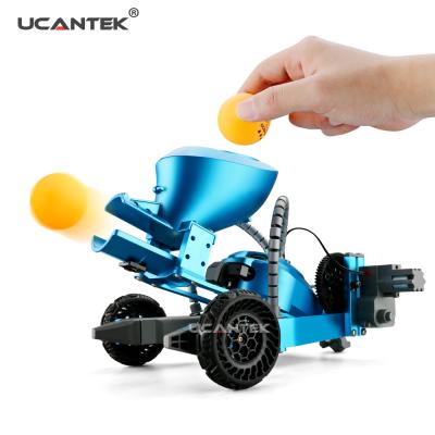 China RC Hobby K6 2.4G Ally Radio Control Material Car Vehicle Table Tennis Ball RC Robot Cars Toys For Kids Entertainment for sale