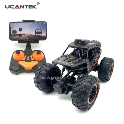 China RC Hobby UCANTEK Long Range 1:20 2.4GHz Mini Off-Road Truck RC Remote Control Elevating Car With Wireless WIFI HD Camera for sale