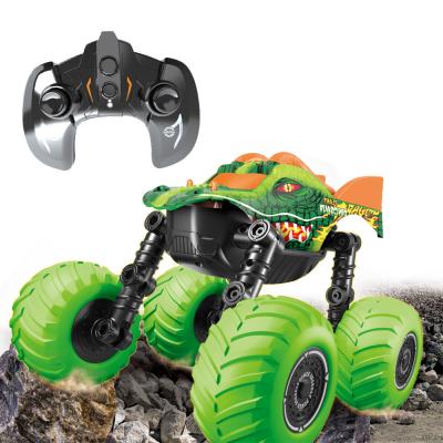 China Deformable Dinosaur Off-Road Drift Car Hobby 2.4G RC Crawler RC Stunt Climbing Car For Christmas Gift for sale