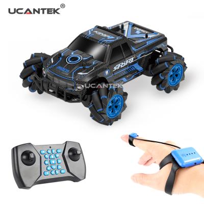 China 2020 RC New UCANTEK 2.4GHz Acoustoopic Hobby Monster Truck 4WD Remote Control Rock Crawler Skidding Truck for sale