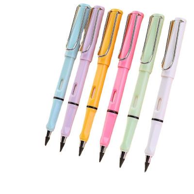 China office & Eternal School Pencil Inkless Pencil Pen Plastic Pen Is Easy To Use Without Paper Jam Can Replace Pen Tip With Eraser for sale