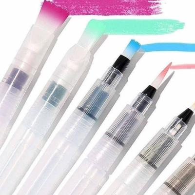 China Watercolor/Oil/Gouache Color Art Paint Brush Calligraphy Drawing Tool Water Brush Acrylic Paint Pen for sale