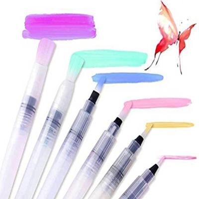 China Bloom Powder Pigment Refillable Water Color Paints Brush Markers for Art Book for sale