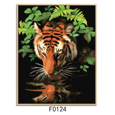 China Modern Personalized Paint DIY Art Craft Animal Painting By Numbers Set for sale