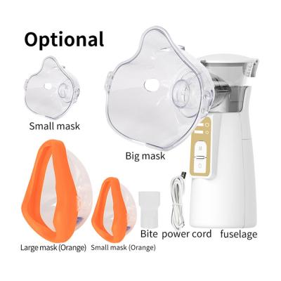 China For commercial & Mini Medical Manual Nebulizer Machine Handheld Asthma Nebulizer Mini Portable Nebulizer Micro Mesh Home Use for sale