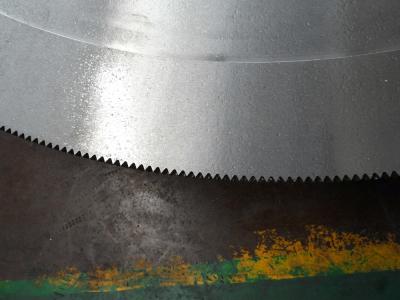 China Hollow ground hot rolled steel profile hot cut circular saw blade for sale