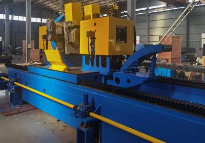 China 250x250 square steel pipe automatic profiling mill saw machine for sale