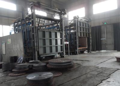 China Hydraulic pressure blade tempering thermal stress heating furnace for sale