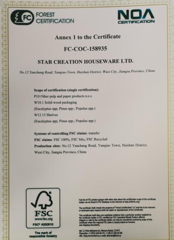 FSC - Star Creation Houseware Ltd.