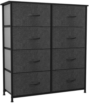 China Sustainable Fabric Dresser with Large Capacity - Storage Tower with 8 Drawers, Unit Organizers for Bedroom, Living Rooms and Closets for sale