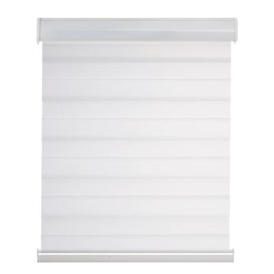 China Waterproof Day And Night Indoor Shade Double Layer Zebra Roller Blinds Shade for sale