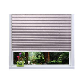 China Blackout Pleated Crushed Fabric Blind-Wireless No Need To Punch Filtering Blinds for sale