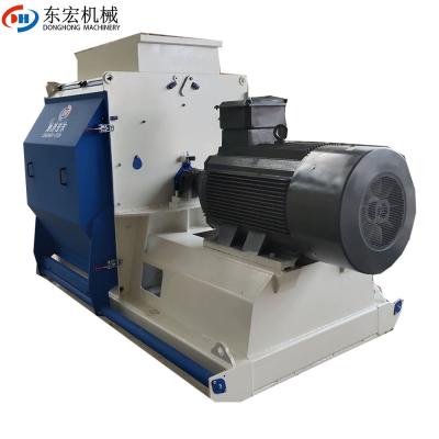 China Biomass Crushing 8-15T/H Capacity Wood Chip Grinder Palm Kernel Shell Crusher Hammer Mill for sale