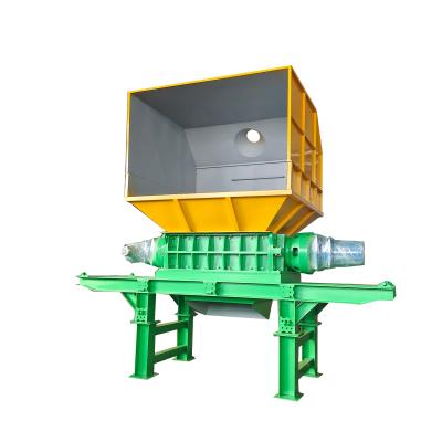 China Stainless Steel Double Axis Wood Shredder for Heavy Scrap Furniture Production Line for sale