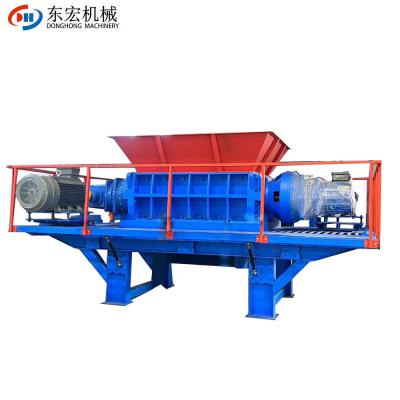 China Industrial Solid Waste Crushing Equipment Scrap Leather Color Steel Shingle Shredder for sale