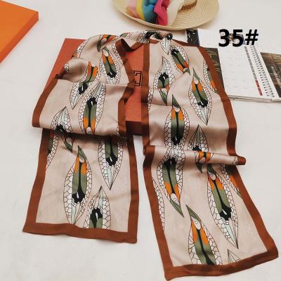 China 100% Jacquard Scarf Factory Custom Various Mens Womens Silk Woven Brushed Woven Long Scarves Silk Shawls for sale