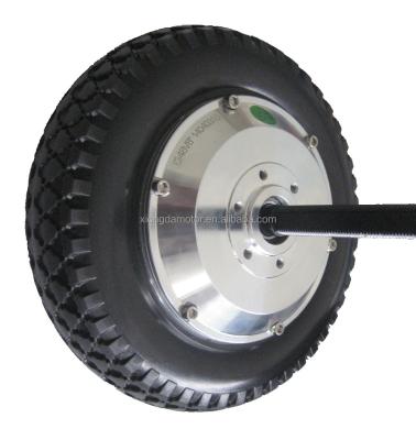 China Waterproof Electric Scooter 350W Wheel Hub Motor With Solid Tire 8 Inch for sale