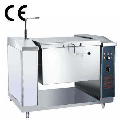 China 200L Commercial Kitchen Equipment Stainless Steel Electric Tilting Bratt Pan Te koop