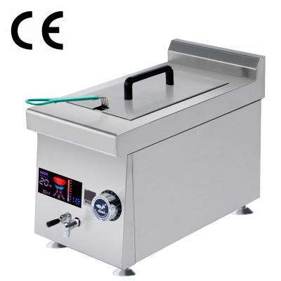 China Ce Certification 3500W Stainless Steel Deep Fryer Industrial Induction Stove Restaurant for sale