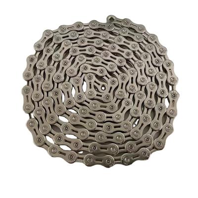 China Cheap Road Bike Cavity 9 Silver Half Gear Stainless Steel Bike Bicycle Chains Antirust for sale